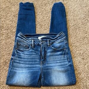 BKE Women's Skinny Jeans in Deep Blue